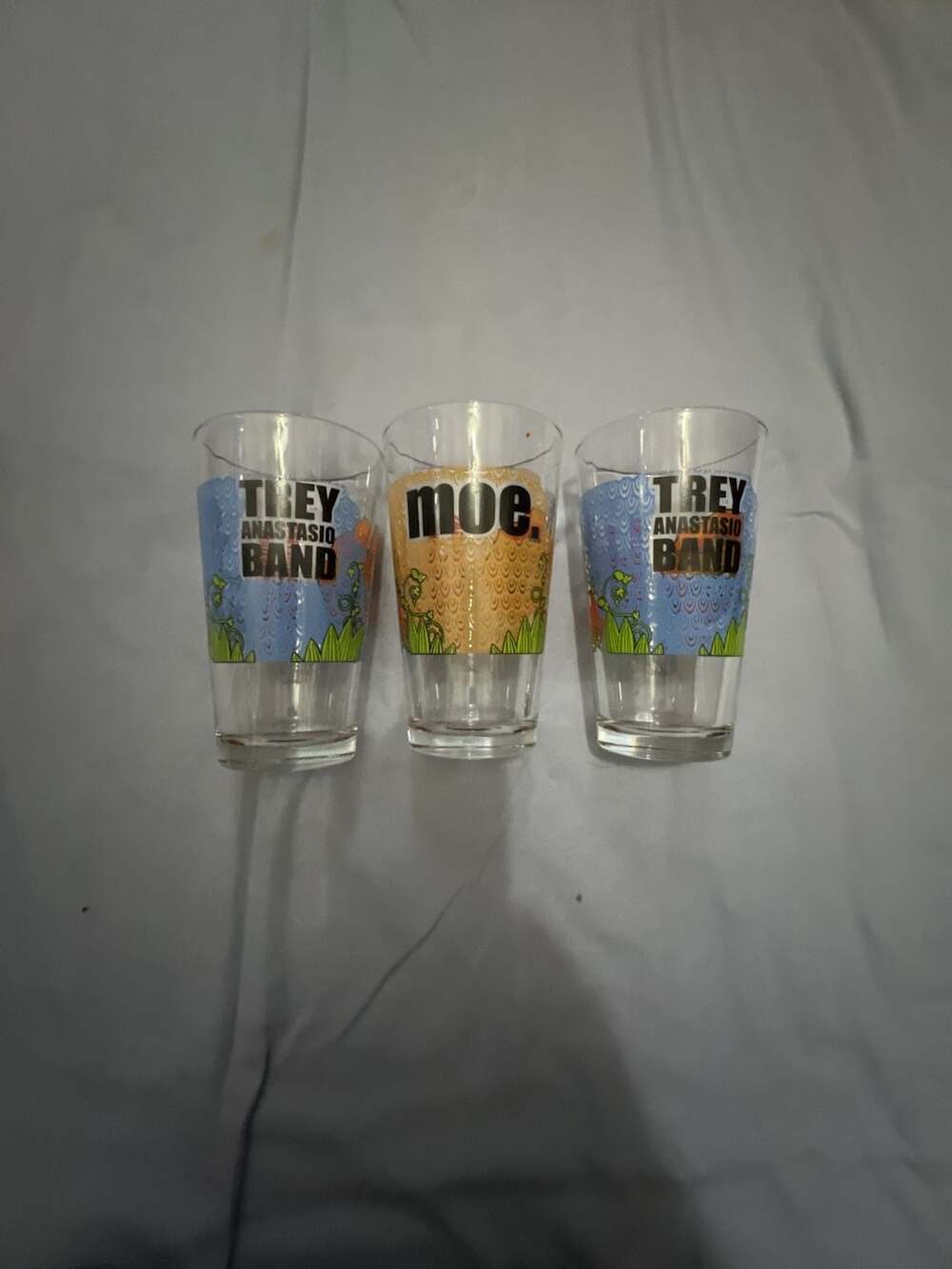 Sweetwater 420 Trey Phish Moe set of 3India Pale Ale Beer Glass